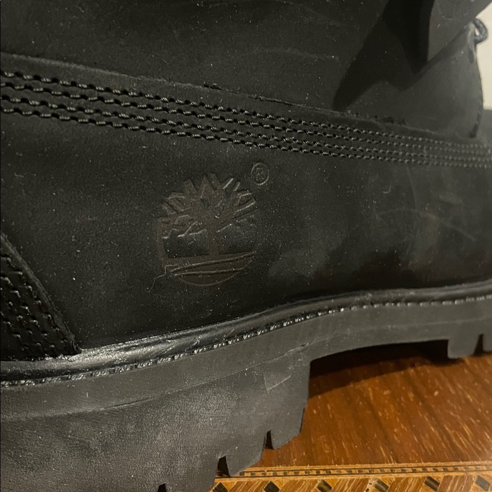 Timberland Premium 6 In Lace Waterproof Black- Men’s 8 JB - Picture 4 of 5